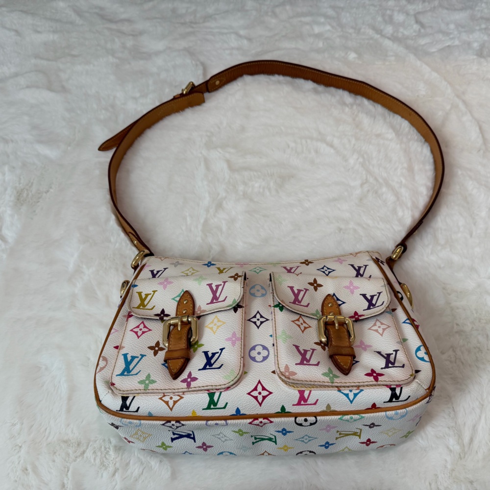 Louis Vuitton  Monogram Multicolor White Lodge GM